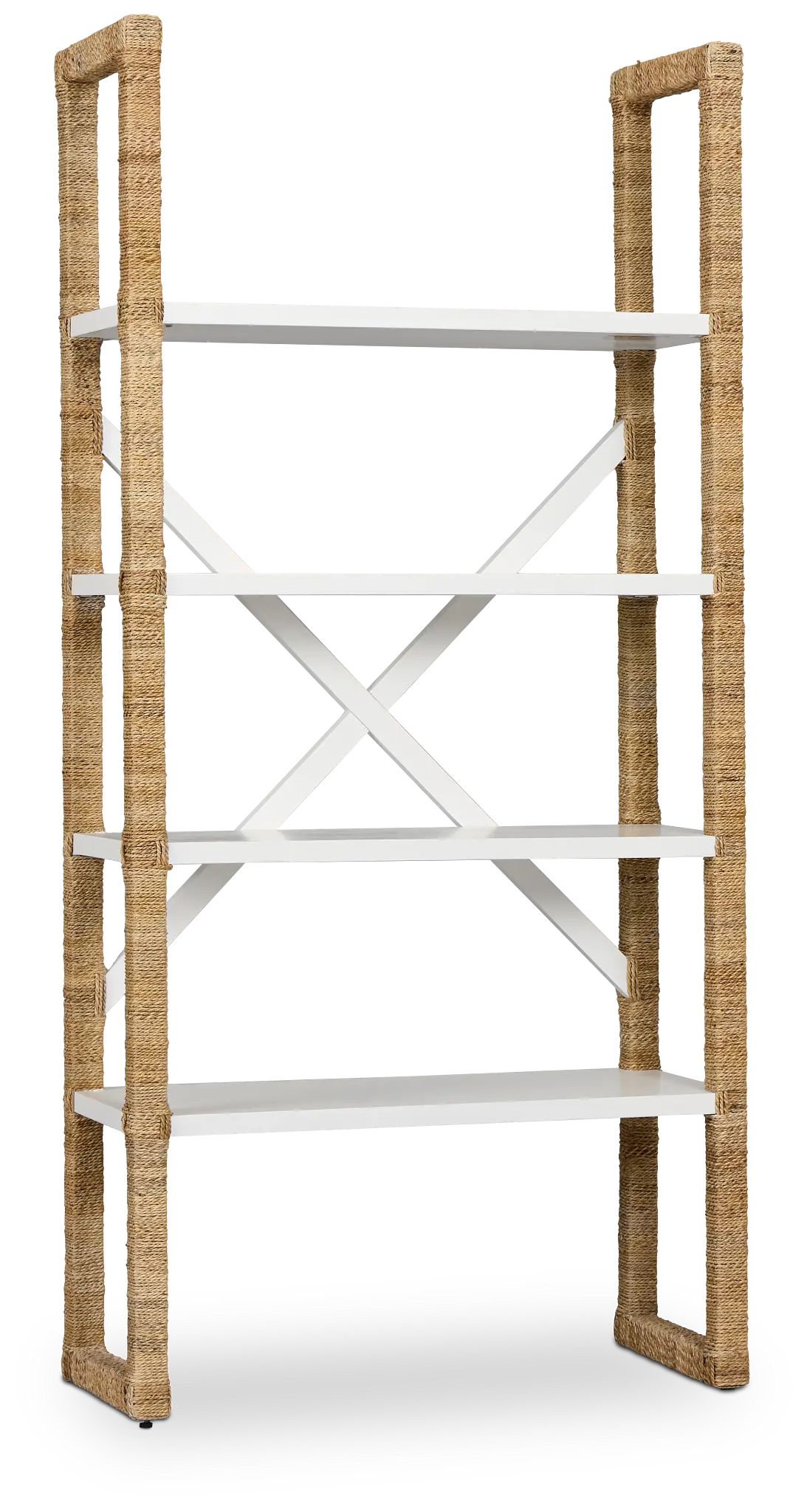 Marley Light Tone Woven Bookcase Marley Light Tone Woven Bookcase