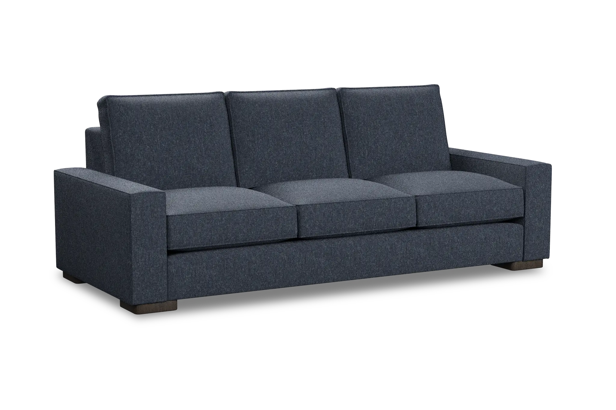 Edgewater Maguire Blue 96" Sofa W/ 3 Cushions Edgewater Maguire Blue 96" Sofa W/ 3 Cushions