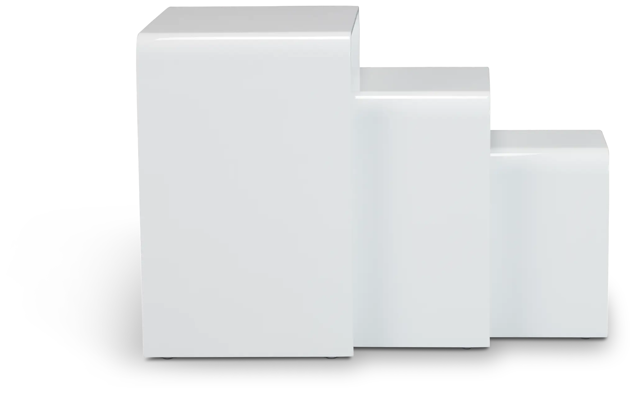 Zayden White Set Of 3 Nesting End Table Zayden White Set Of 3 Nesting End Table