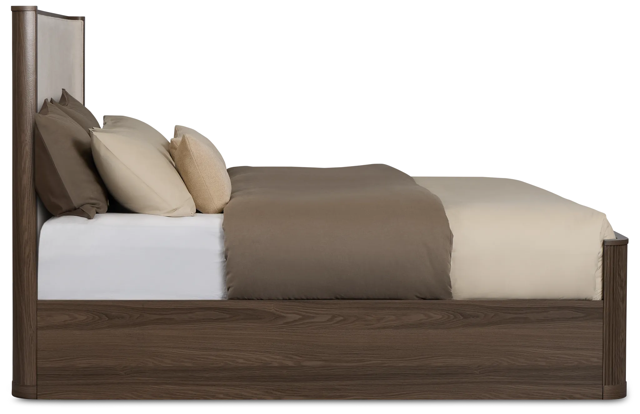 Camden Dark Tone Uph Panel Bed