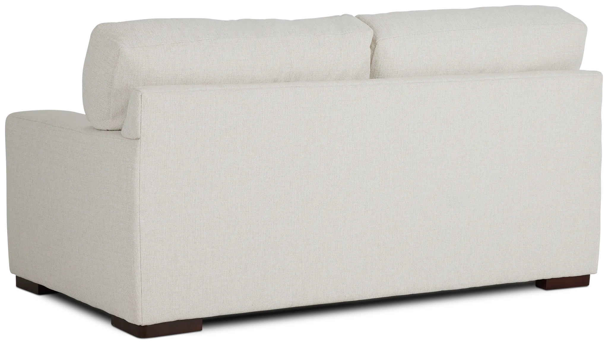 Veronica White Down Loveseat
