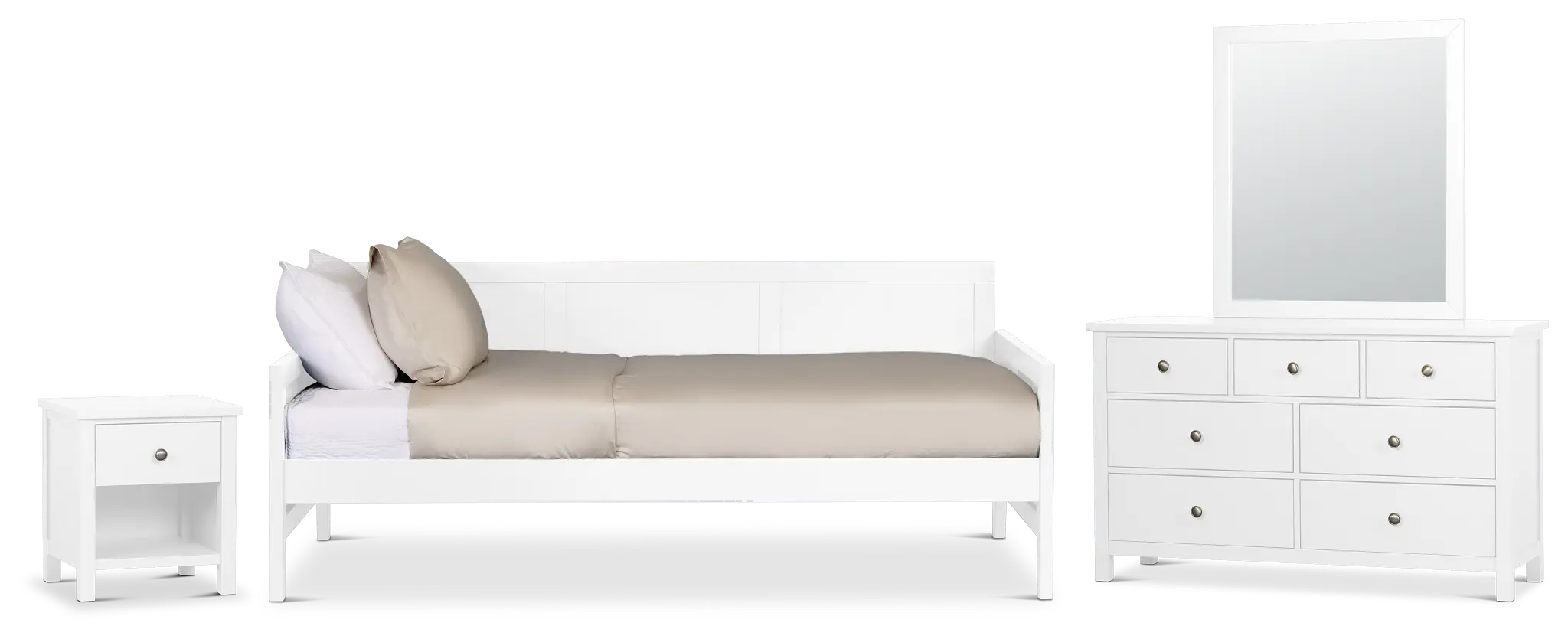 Charleston White Daybed Bedroom Charleston White Daybed Bedroom