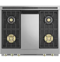 Monogram 364 Series Stainless Steel 36" Dual Fuel Range