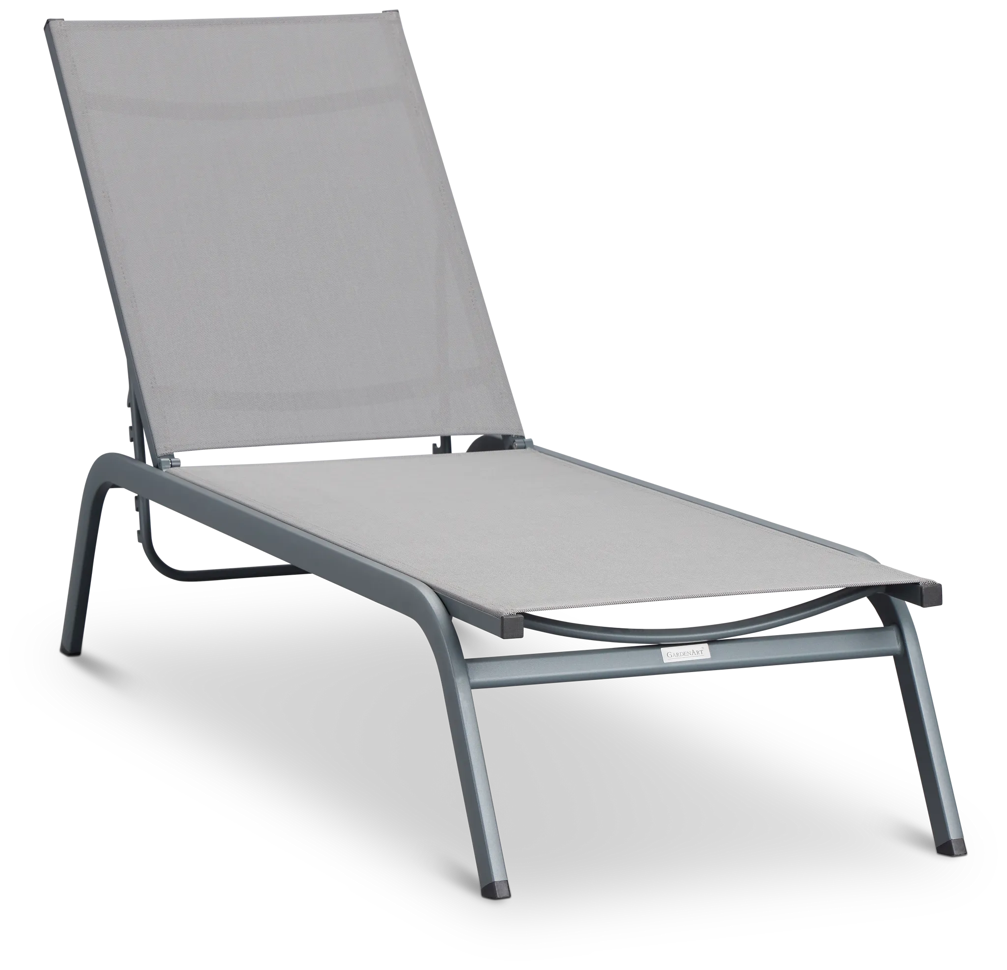 Riviera Gray Sling Chaise