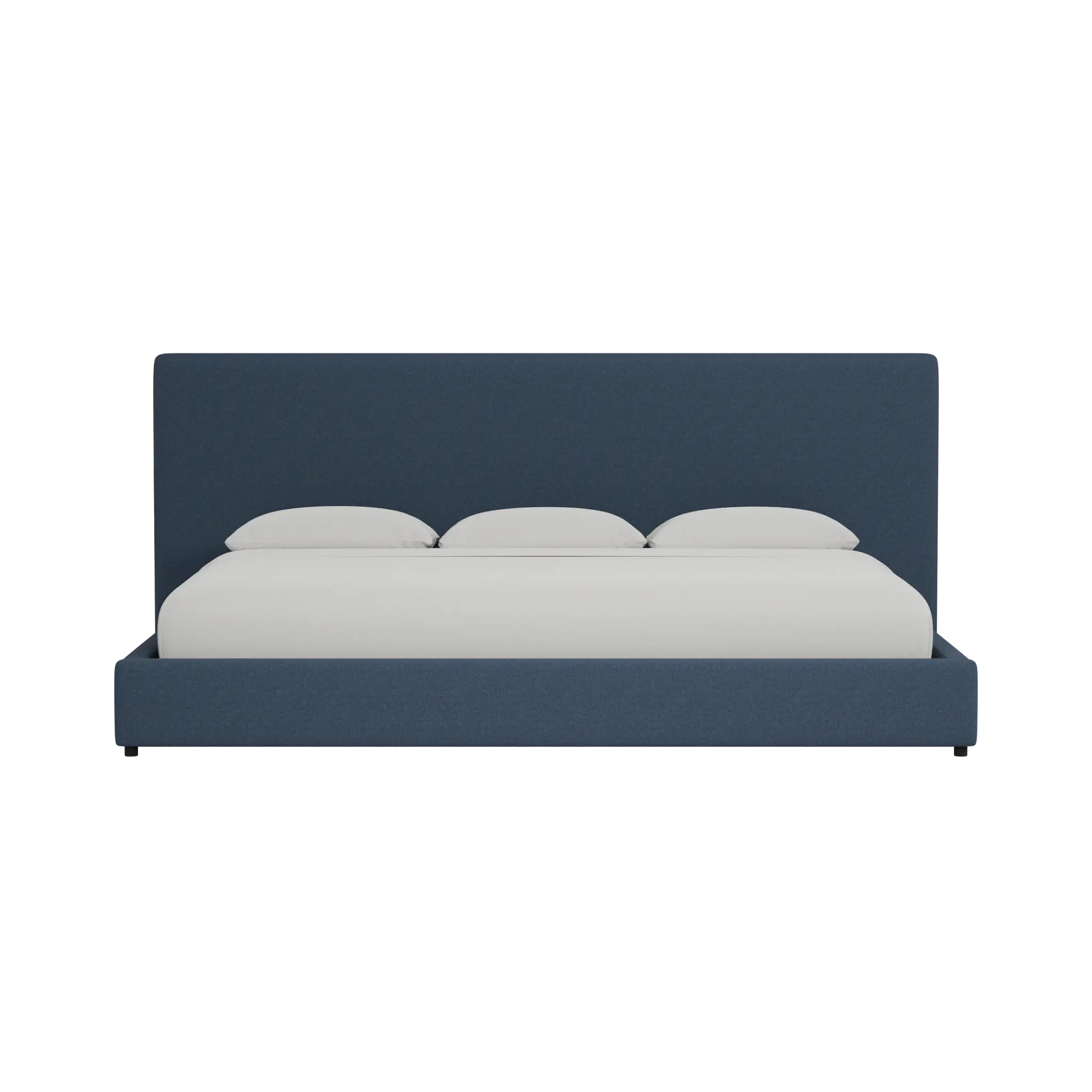 Grayton Maguire Blue 54" Upholstered Platform Bed Grayton Maguire Blue 54" Upholstered Platform Bed