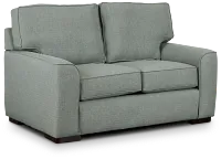 Austin Green Fabric Loveseat