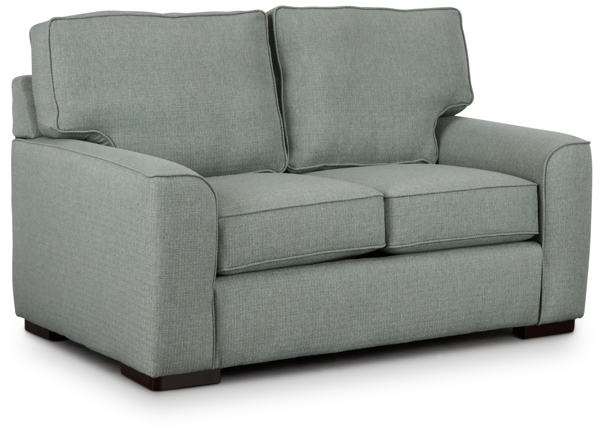Austin Green Fabric Loveseat Austin Green Fabric Loveseat