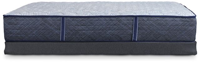 Serta Perfect Sleeper Blue Lagoon Nights Firm Low-profile Mattress Set