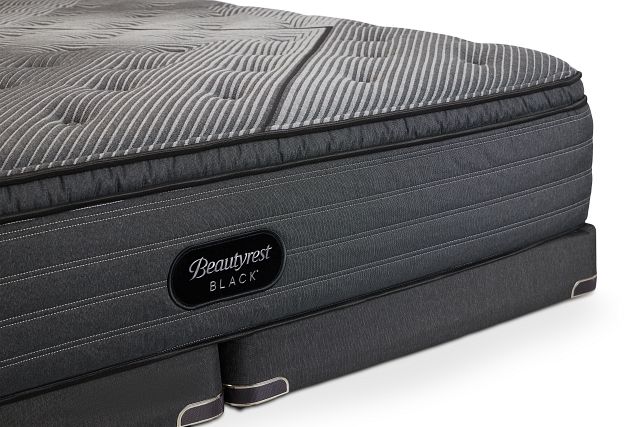 Beautyrest Black L-class Medium Pillow Top Low-profile Mattress Set