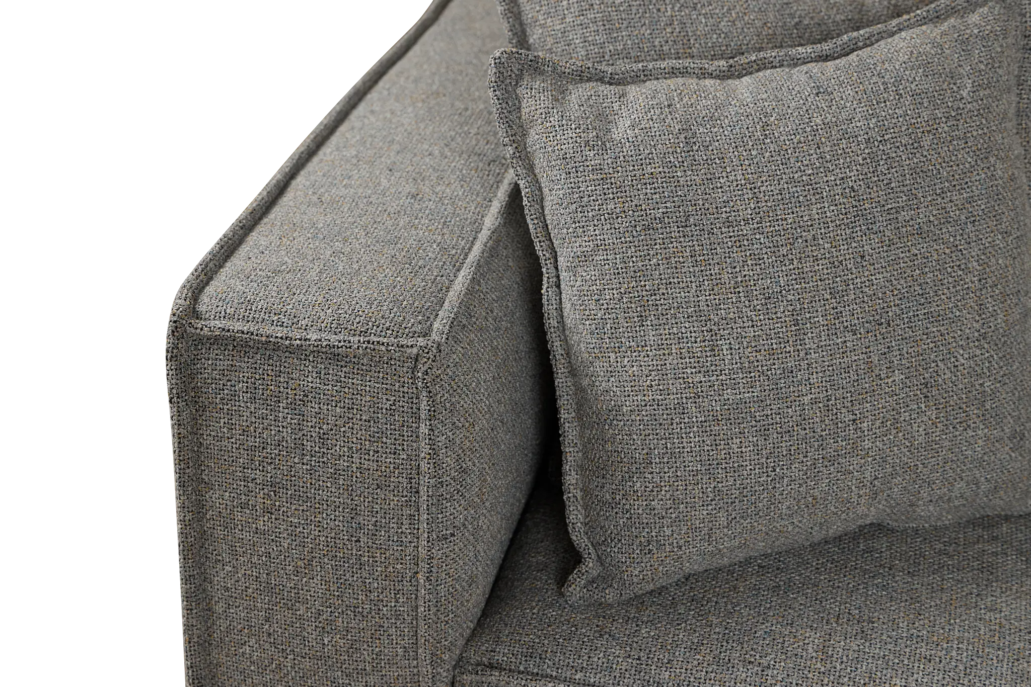 Tatum Gray Fabric 5-piece Modular Sectional Tatum Gray Fabric 5-piece Modular Sectional