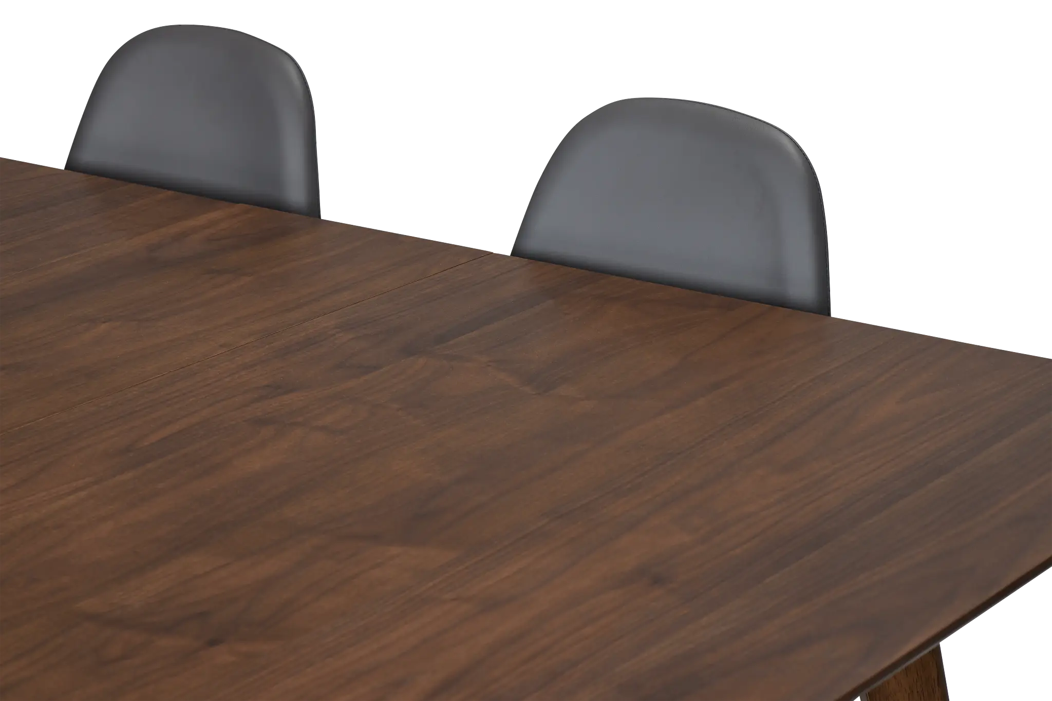 Palmdale Dark Tone Table & 4 Gray Upholstered Chairs Palmdale Dark Tone Table & 4 Gray Upholstered Chairs