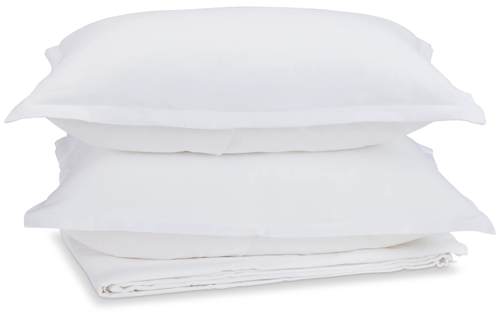 Arcadi White 3-piece Duvet Set