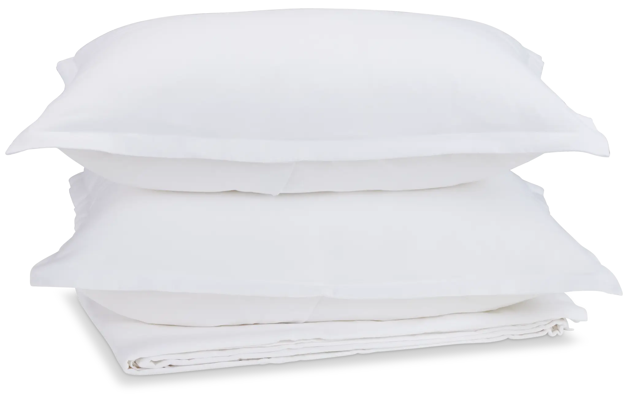 Arcadi White 3-piece Duvet Set Arcadi White 3-piece Duvet Set