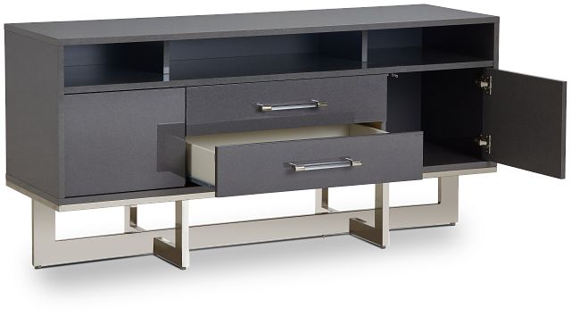 Cortina Gray Tv Stand