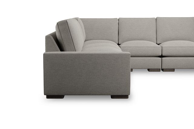 Edgewater Maguire Pewter Large Two-arm Sectional