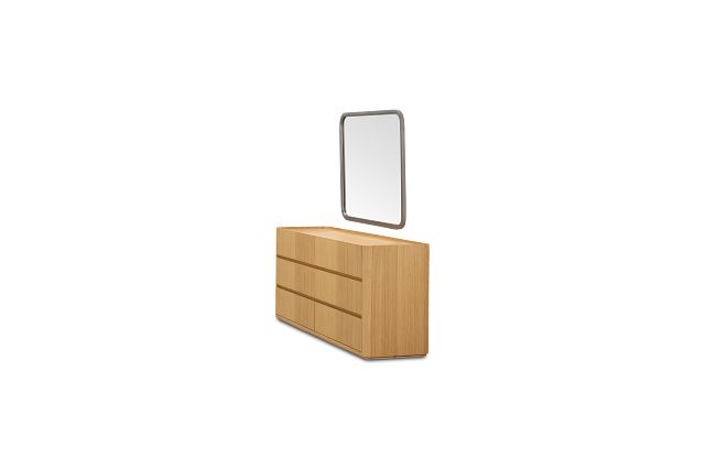 Nomad Light Tone Dresser & Mirror
