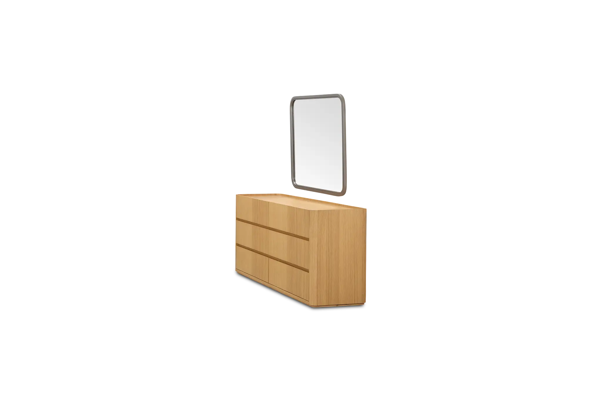 Nomad Light Tone Dresser & Mirror Nomad Light Tone Dresser & Mirror