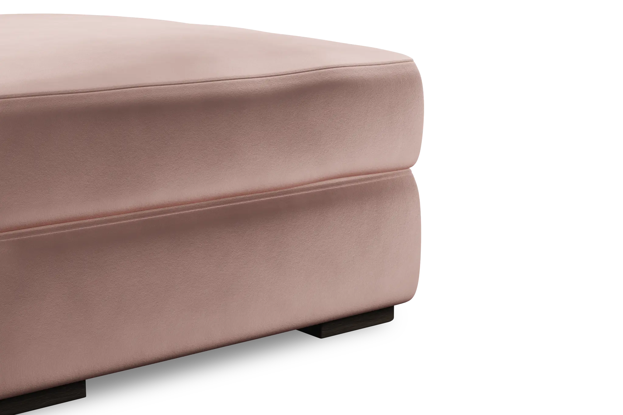 Edgewater Joya Light Pink Ottoman Edgewater Joya Light Pink Ottoman