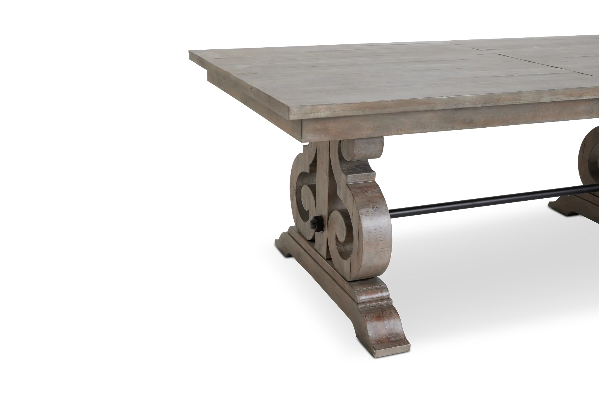 Sonoma Light Tone Trestle Table