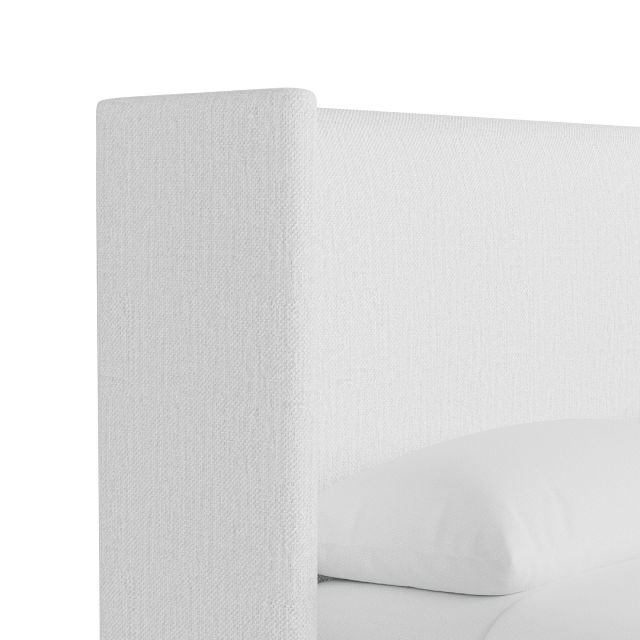Captiva Revenue White 48" Upholstered Shelter Bed