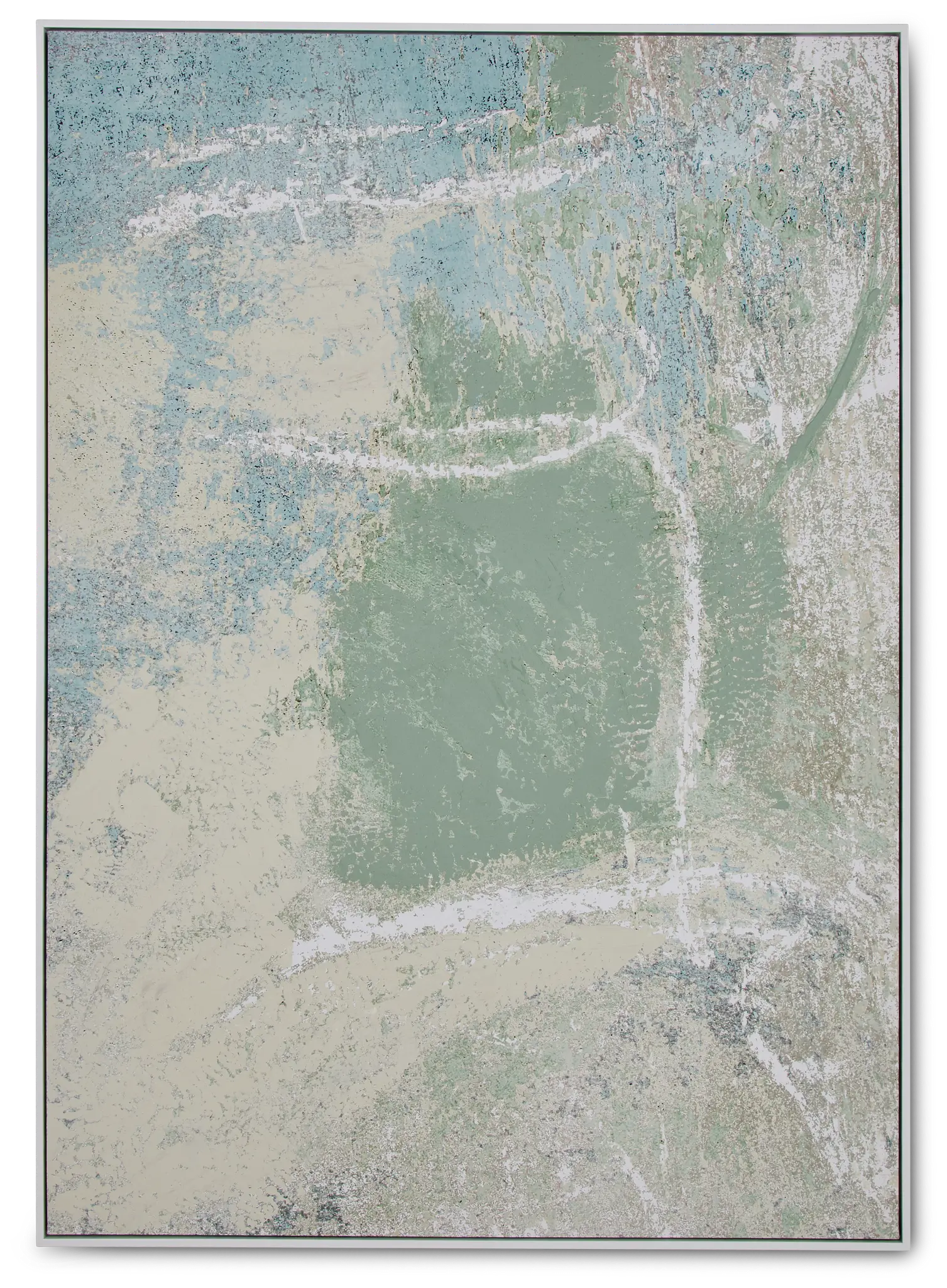 Olive Light Blue Framed Wall Art Olive Light Blue Framed Wall Art