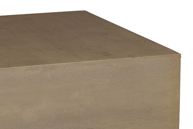 Ray Light Tone Square Coffee Table