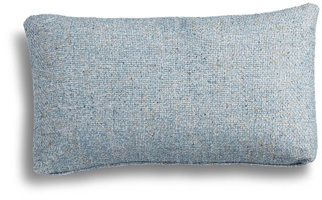 Nova Light Blue Lumbar Accent Pillow