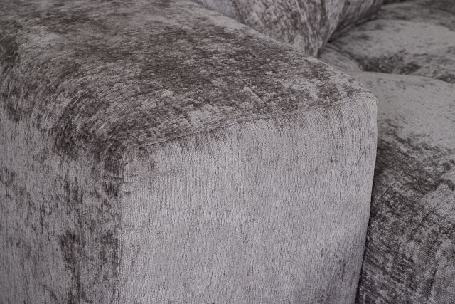 Skylar Gray Fabric Left Chaise Sectional