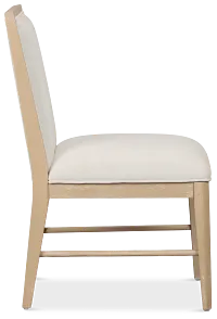 Castello Light Tone Upholstered Side Chair