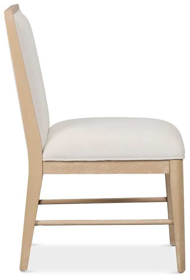 Castello Light Tone Upholstered Side Chair