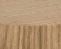 Delphi Light Tone Round Coffee Table