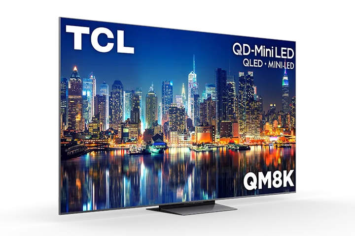 Tcl Qm8k Series Qd-mini Led Qled 4k Uhd Smart Tv 85" Qd-mini Led Smart Tv