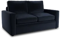 Siesta Joya Dark Blue Fabric Innerspring Sleeper