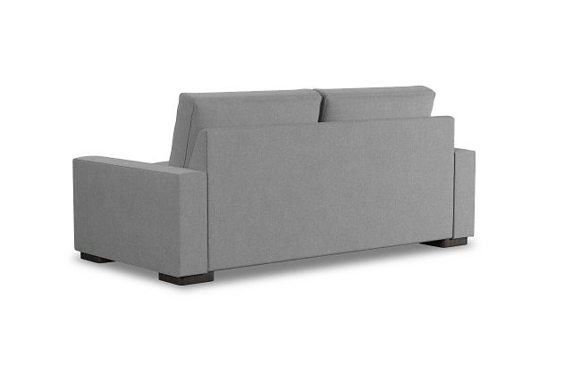 Edgewater Suave Gray 84" Sofa W/ 2 Cushions