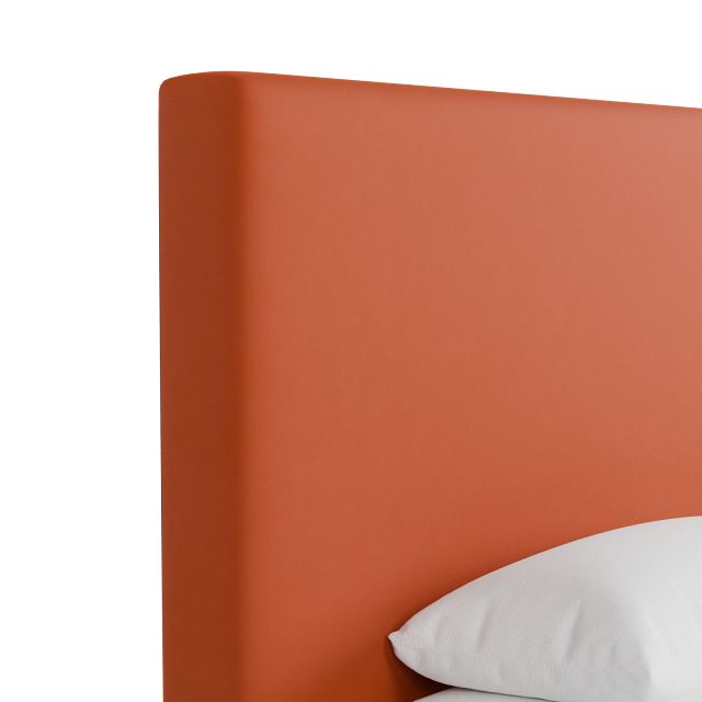 Grayton Joya Orange 54" Upholstered Platform Bed