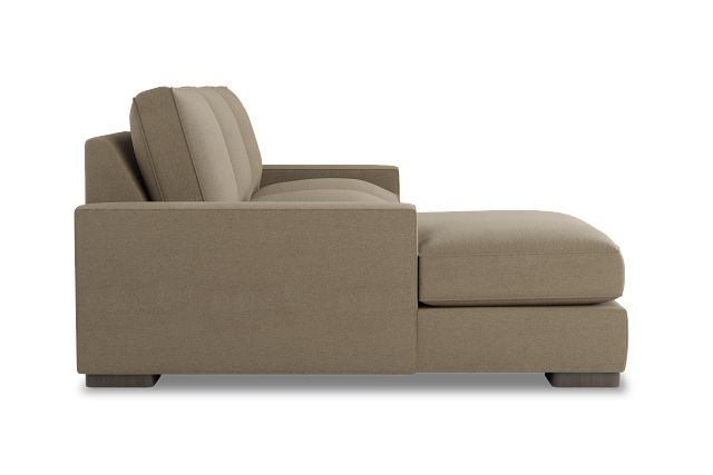 Edgewater Elite Taupe Left Chaise Sectional