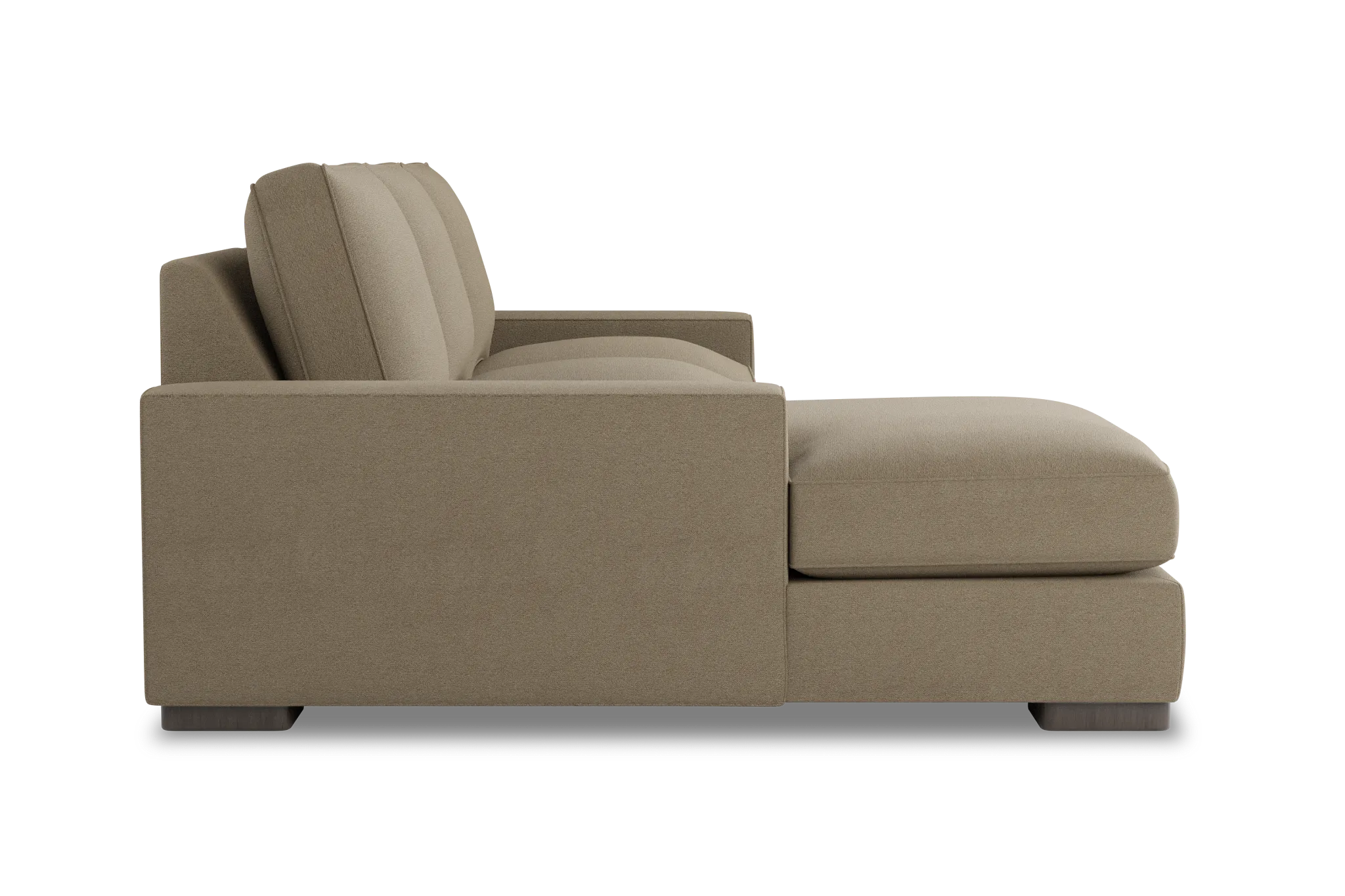 Edgewater Elite Taupe Left Chaise Sectional