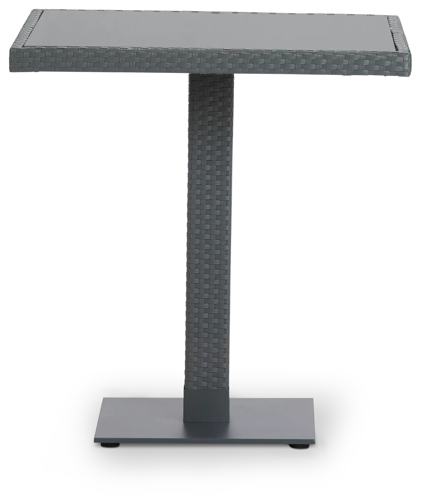 Lisbon Gray 27" Square Table
