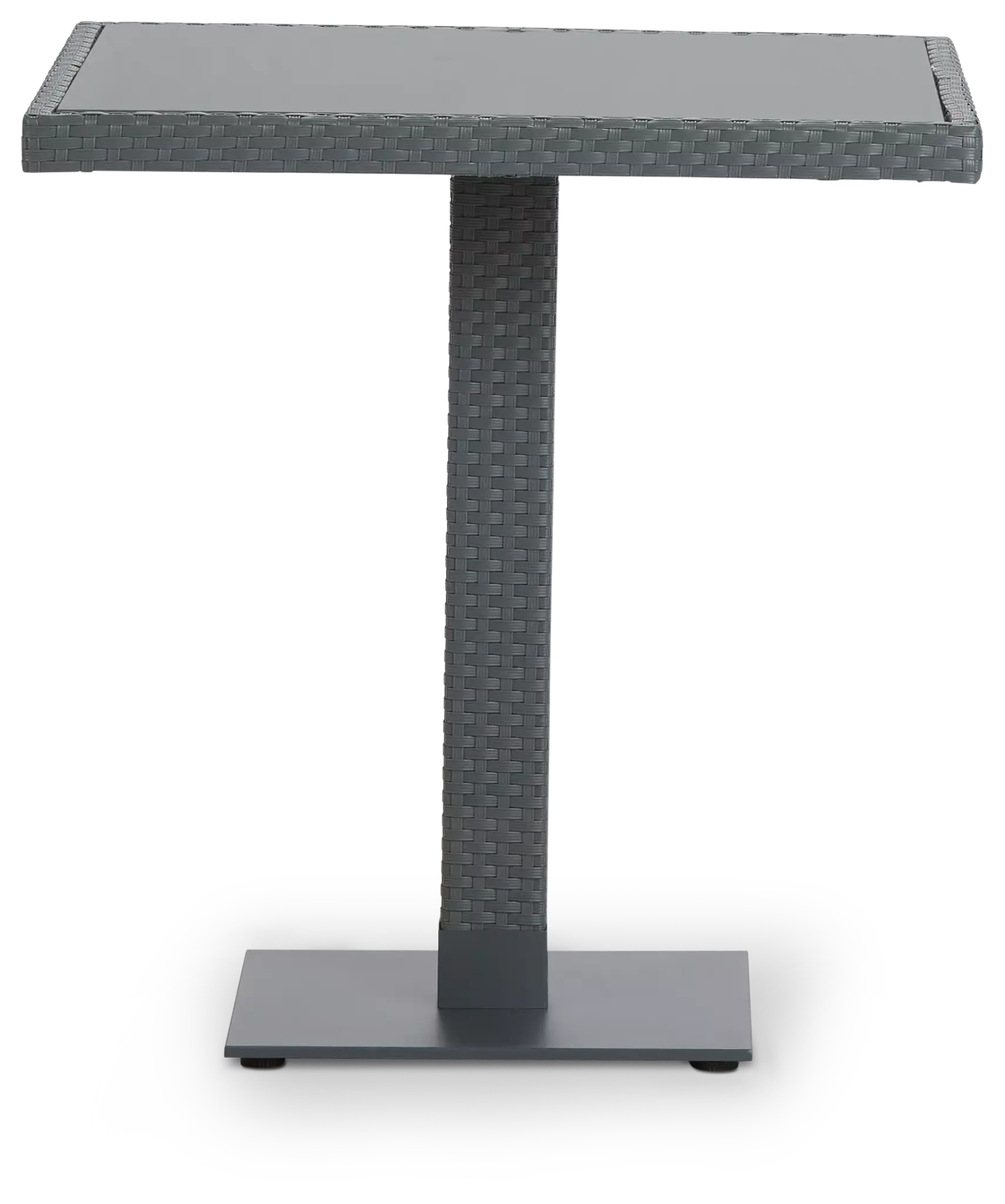 Lisbon Gray 27" Square Table Lisbon Gray 27" Square Table