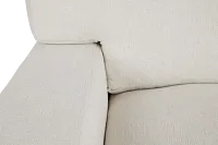 Veronica 104" White Down Sofa