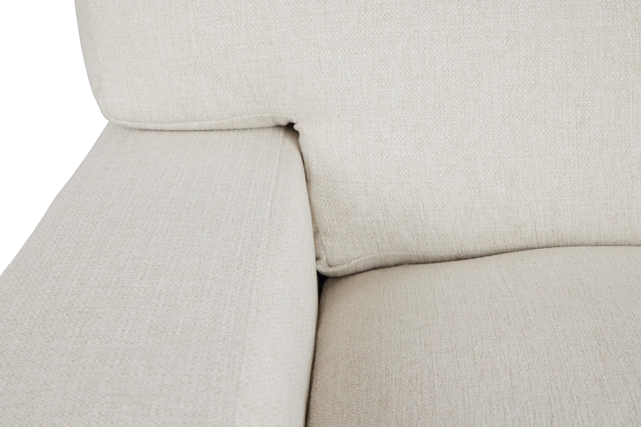 Veronica 104" White Down Sofa