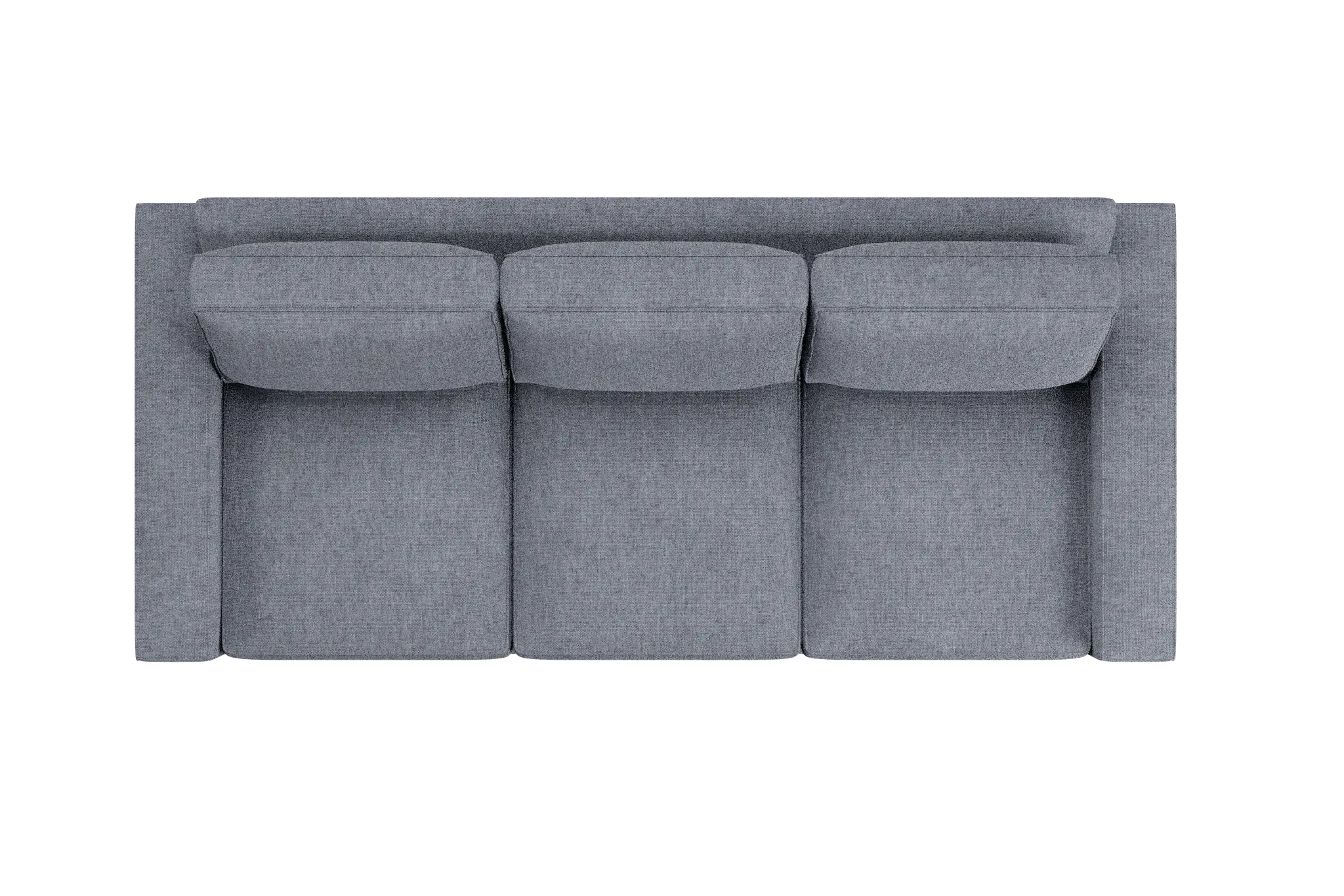 Edgewater Elevation Gray 96" Sofa W/ 3 Cushions Edgewater Elevation Gray 96" Sofa W/ 3 Cushions