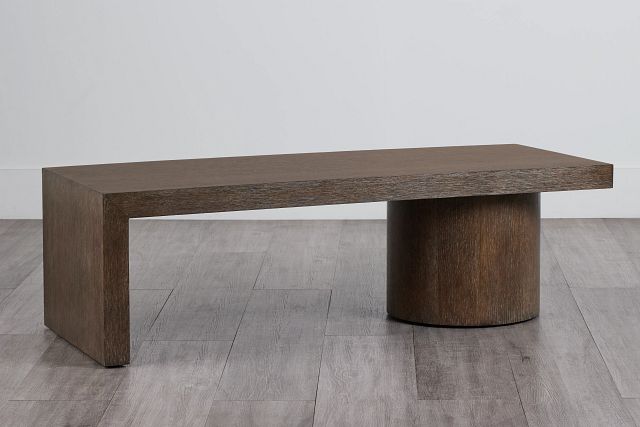 Linea Dark Tone Rectangular Coffee Table