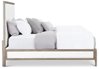 Alden Gray Uph Platform Bed