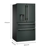 Kitchenaid 436 Series Green French Door Refrigerator