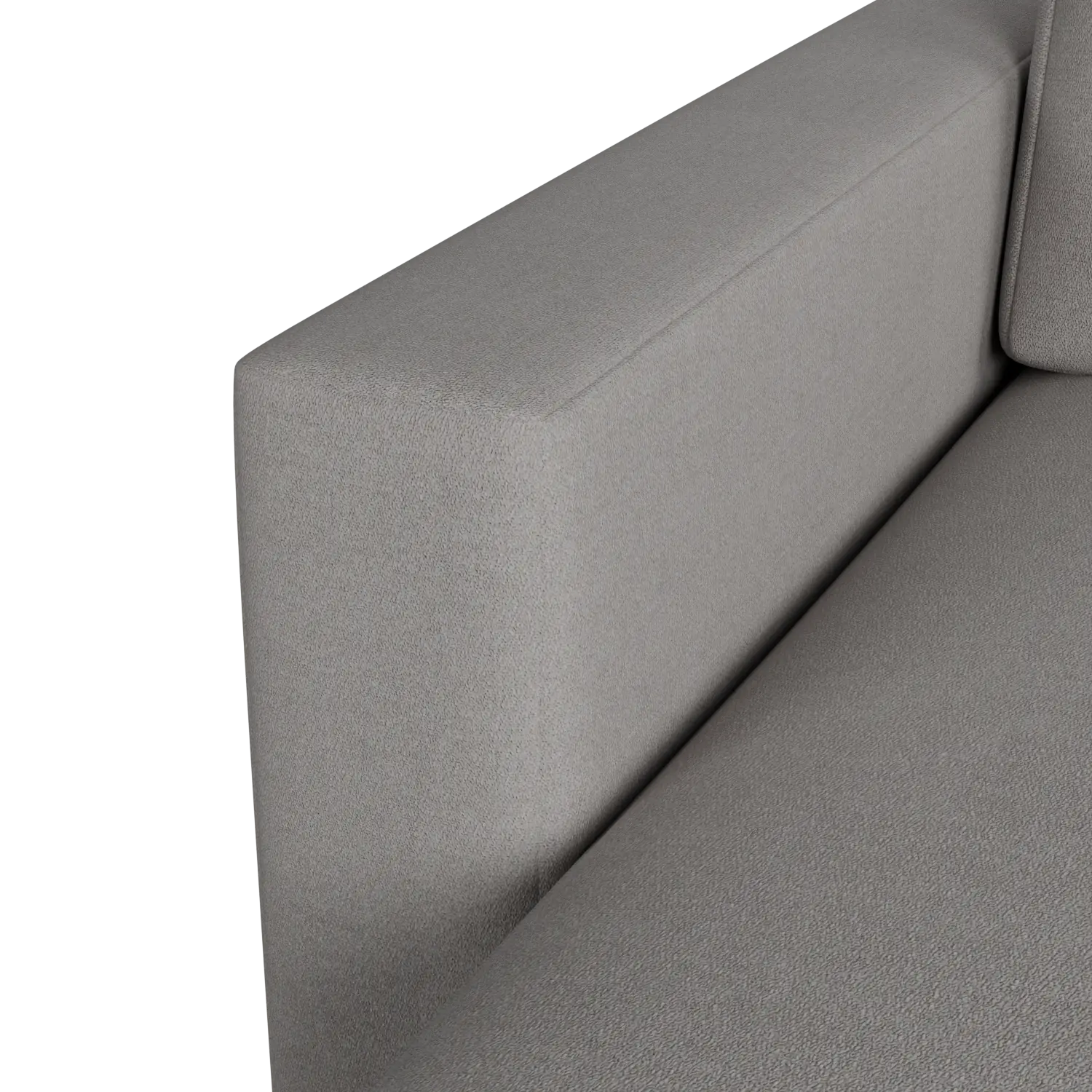 Citymod Light Gray Fabric Small Left Chaise Sectional Citymod Light Gray Fabric Small Left Chaise Sectional