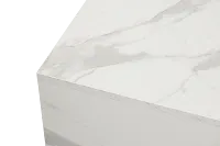 Modena White Square Coffee Table
