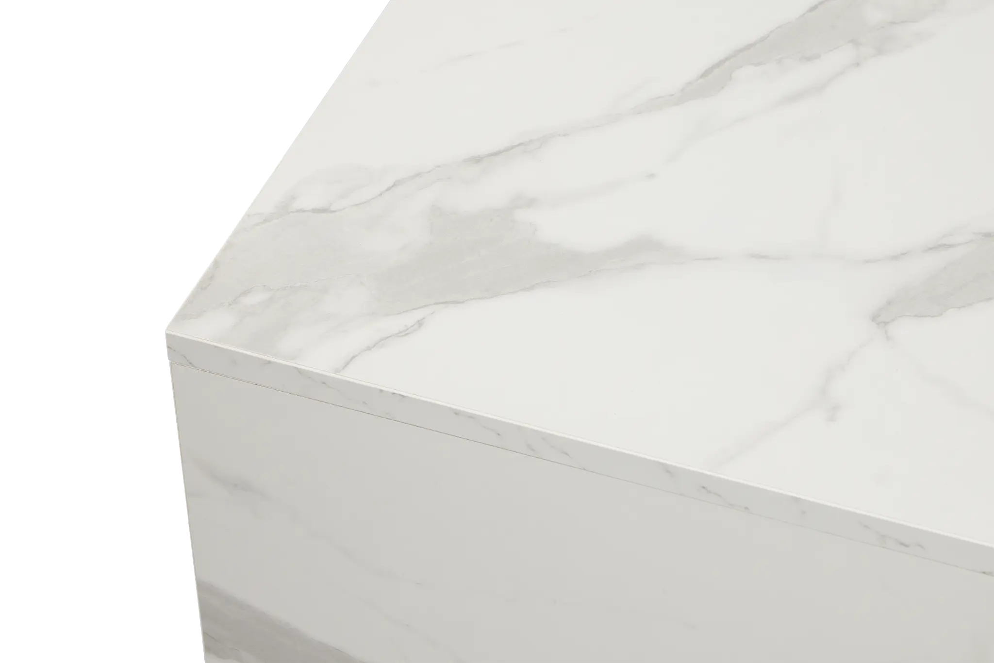 Modena White Square Coffee Table Modena White Square Coffee Table