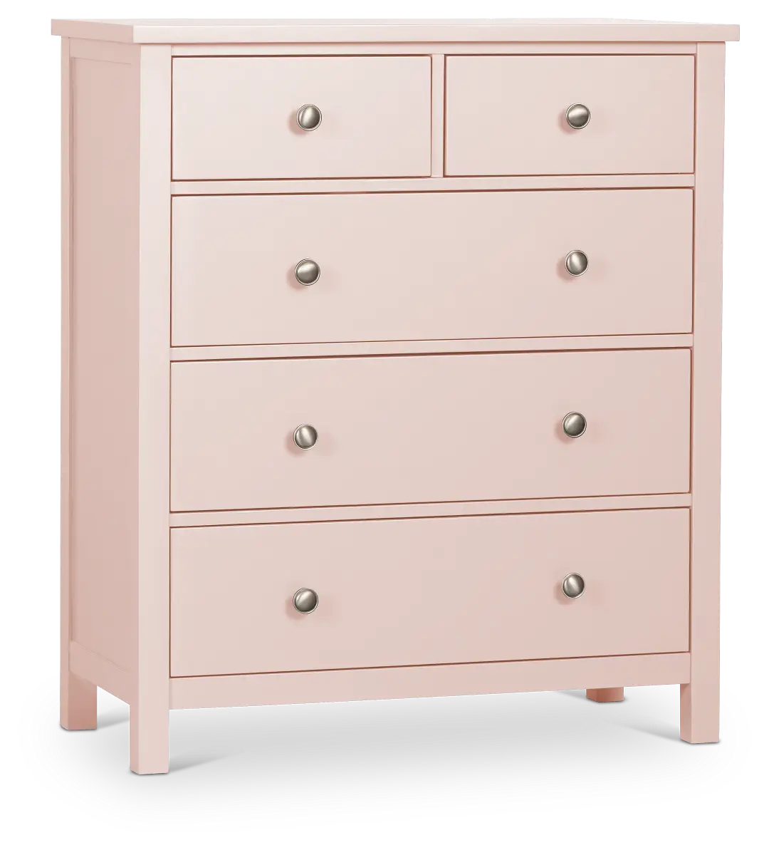 Charleston Pink 5-drawer Chest Charleston Pink 5-drawer Chest