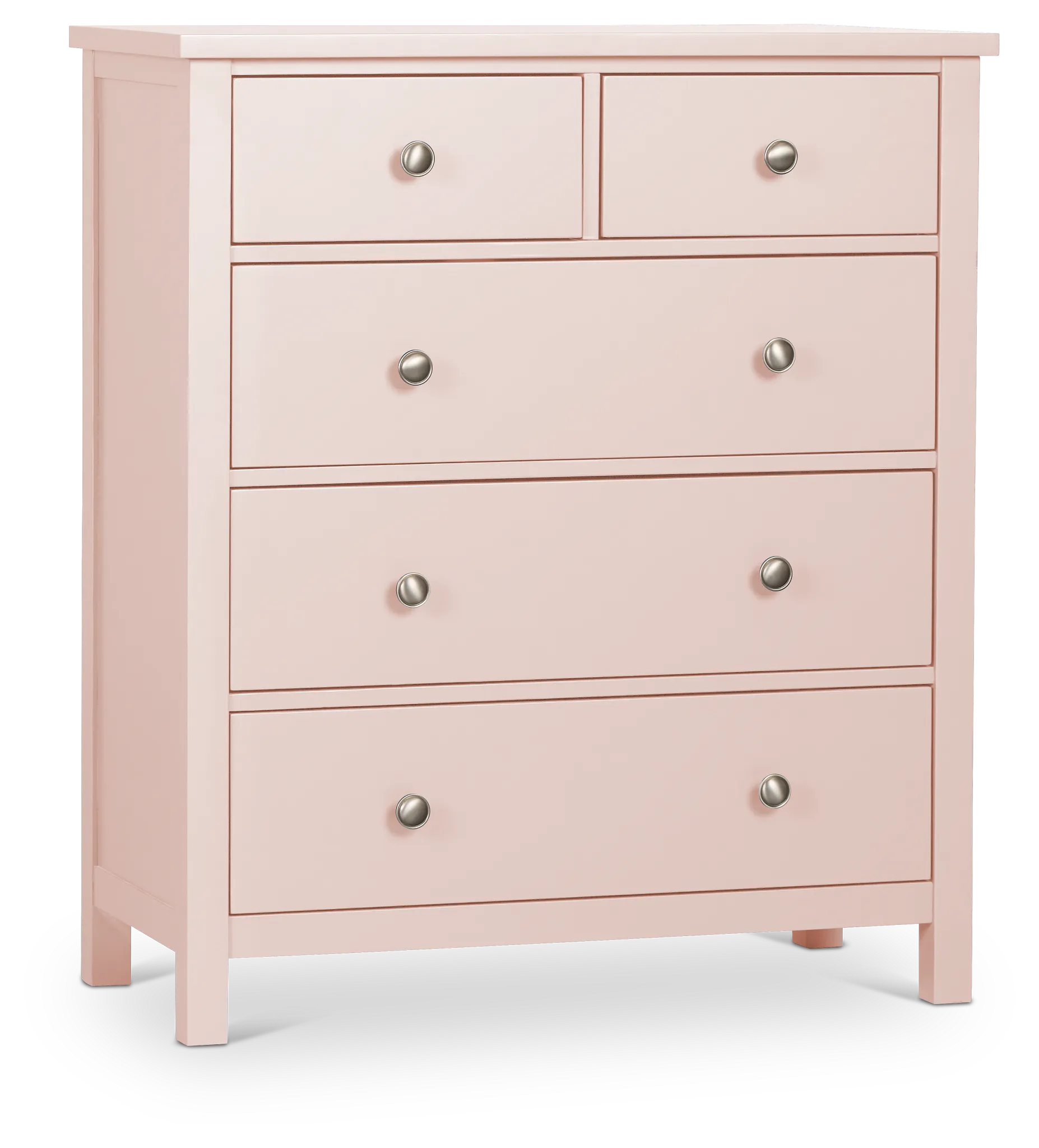 Charleston Pink 5-drawer Chest